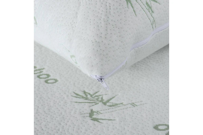 Bamboo Memory Foam Pillow 2 Pack