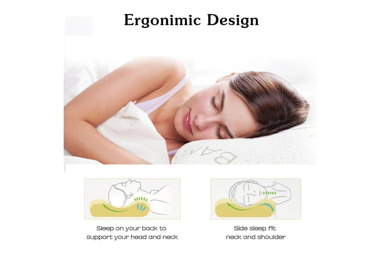 Bamboo Gel Top Memory Foam Pillow