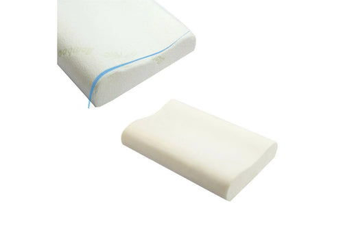 Bamboo Contoured Foam Pillow 2 pack