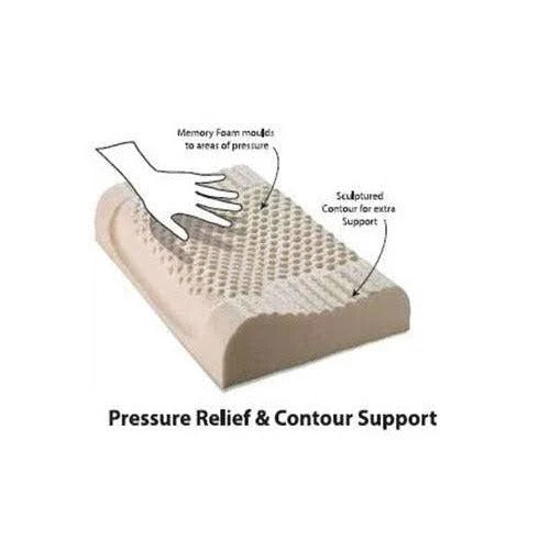 Memory Foam Sculptured Contour Pillow 2 pack